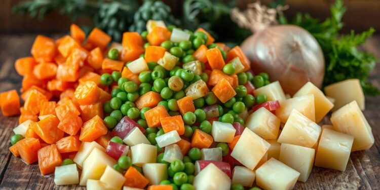 sałatka jarzynowa składniki