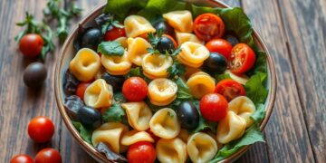 sałatka z tortellini